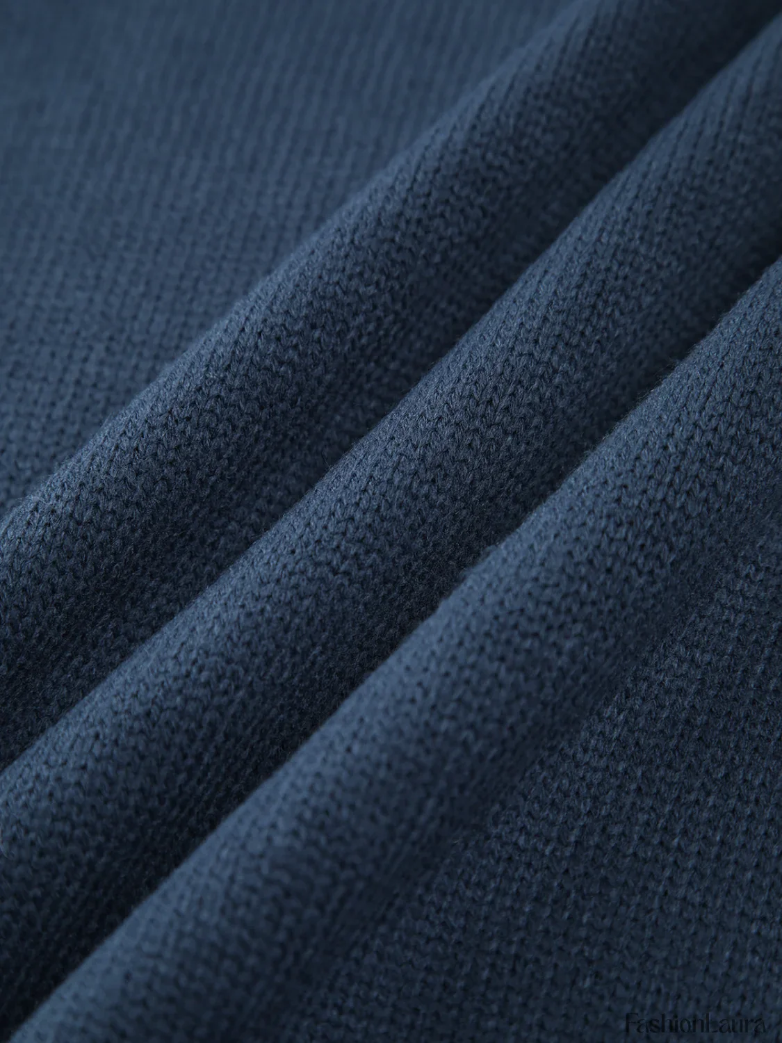 Solid High Neck Knit Sweater - Image 23