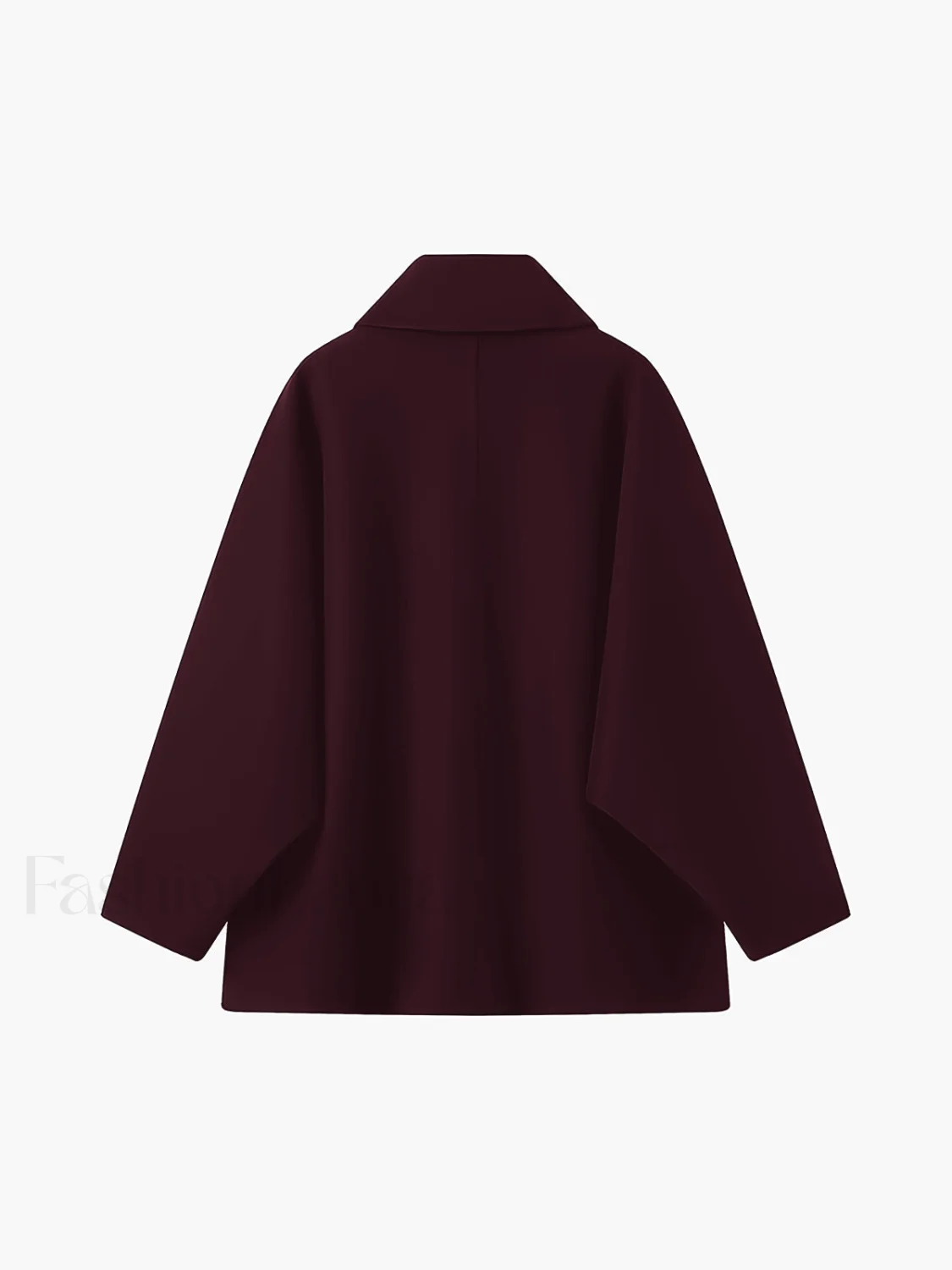 Solid Oversized Pocket Button Coat - Image 9
