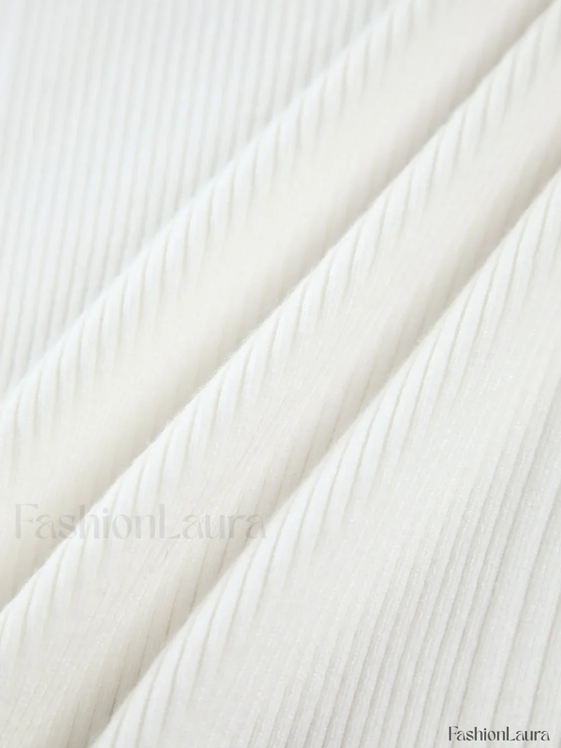 Cutout Split Beads Detail Ribbed Knit Top - Image 6