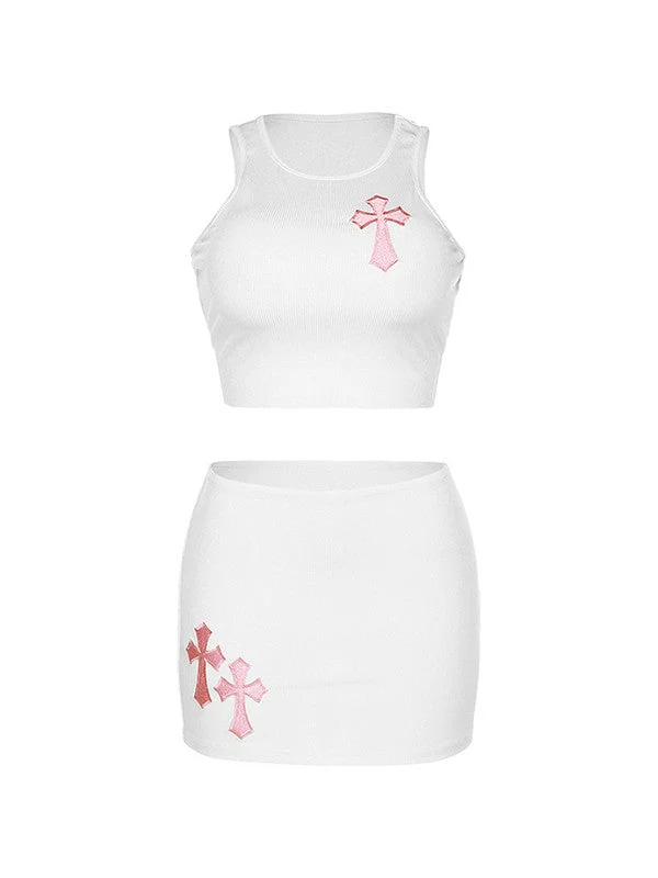 Cross Ribbed Two Piece Set - Image 13