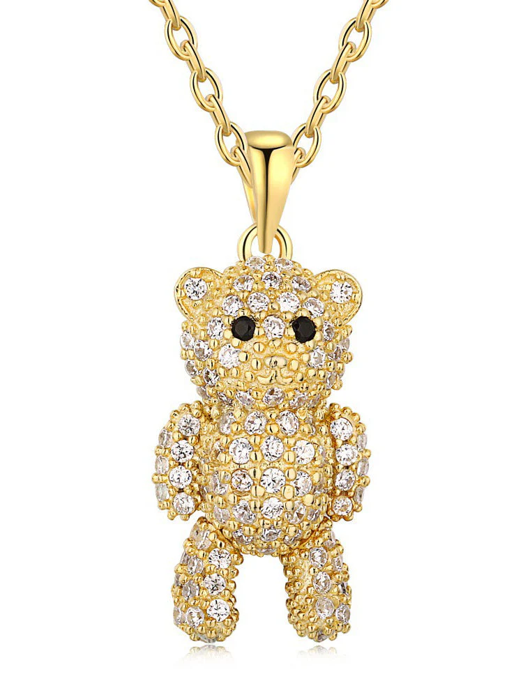 Crystal Bear Necklace - Image 17