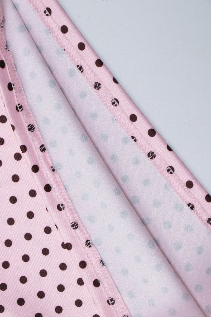 Cute Polka Dot Bow Detail Cami - Image 13