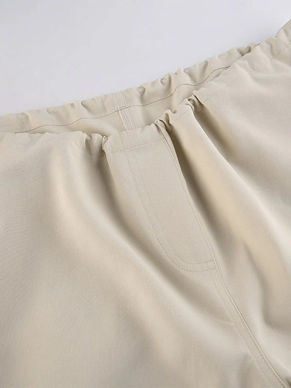 Drawstring Low Waist Baggy Cargo Pants - Image 17