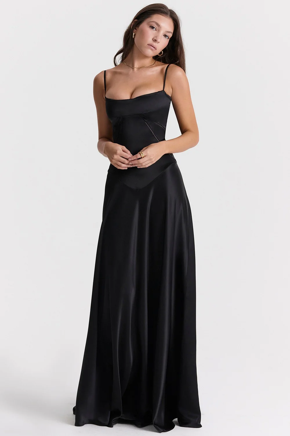 Elegant Cami Backless Maxi Party Dress - Image 2