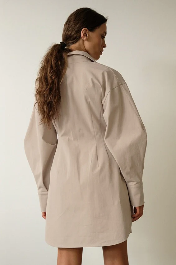 Elegant Vintage Waist Defining Blouse - Image 10