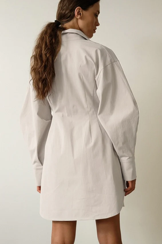 Elegant Vintage Waist Defining Blouse - Image 13