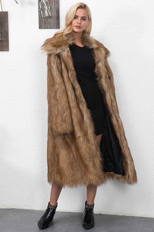 Extended Length Contoured Plush Overcoat - Image 2
