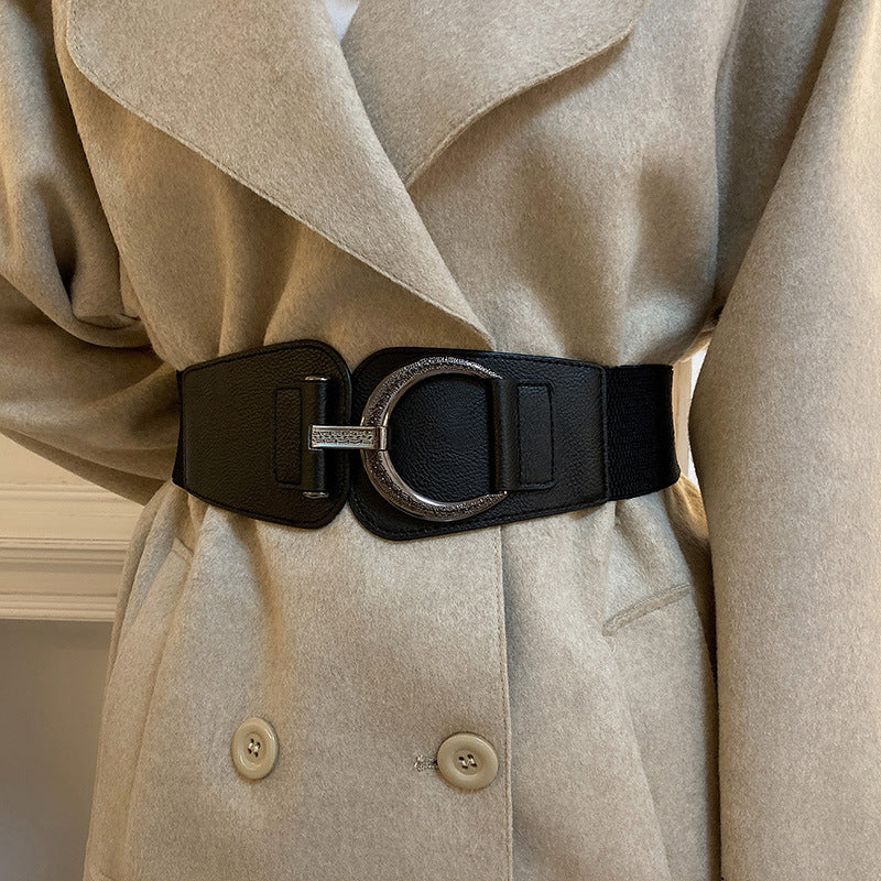 Fashion Leather Stretch Waist Belt - Image 2