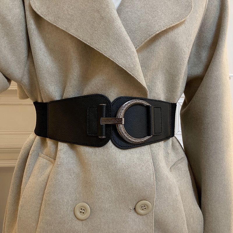 Fashion Leather Stretch Waist Belt - Image 3