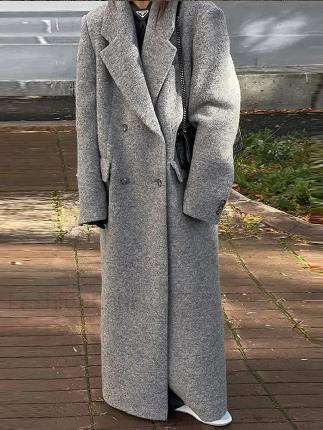 Fashion Turn Down Collar Overcoats - Image 4