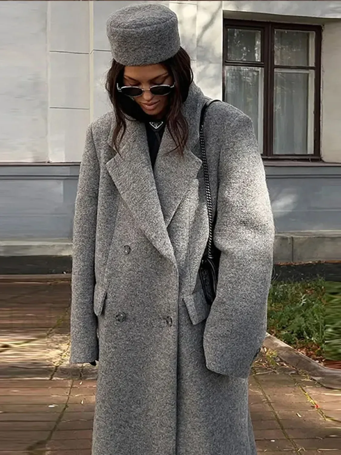 Fashion Turn Down Collar Overcoats - Image 5