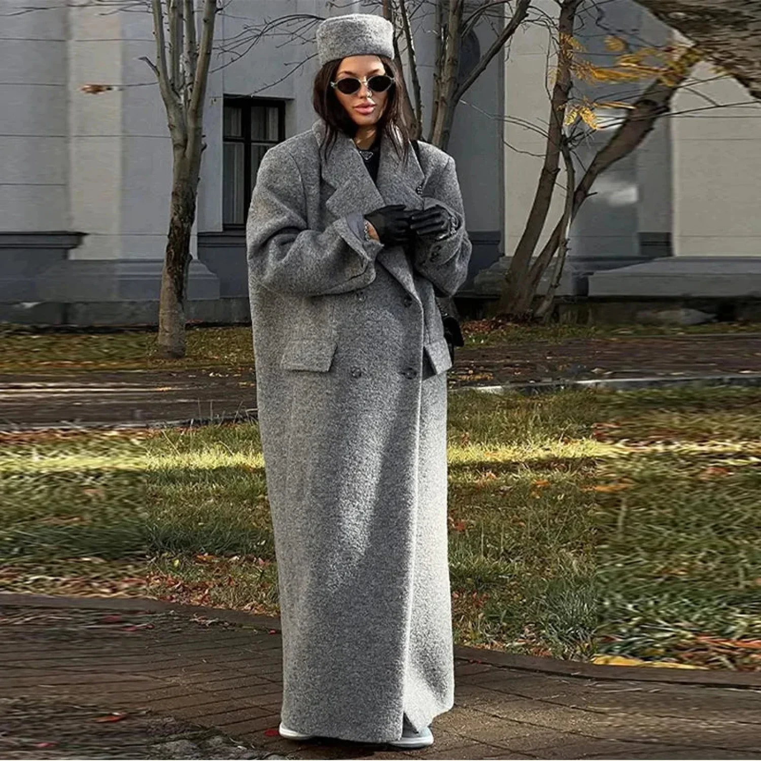 Fashion Turn Down Collar Overcoats - Image 8