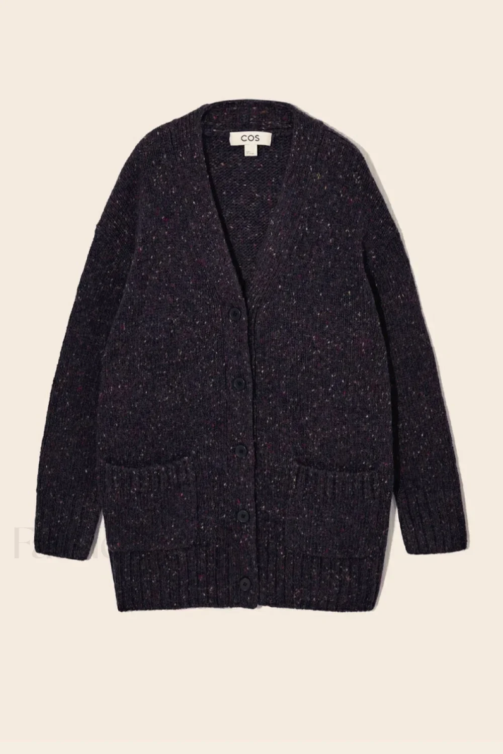 Fashionable Wool Blend Knit Cardiga - Image 6