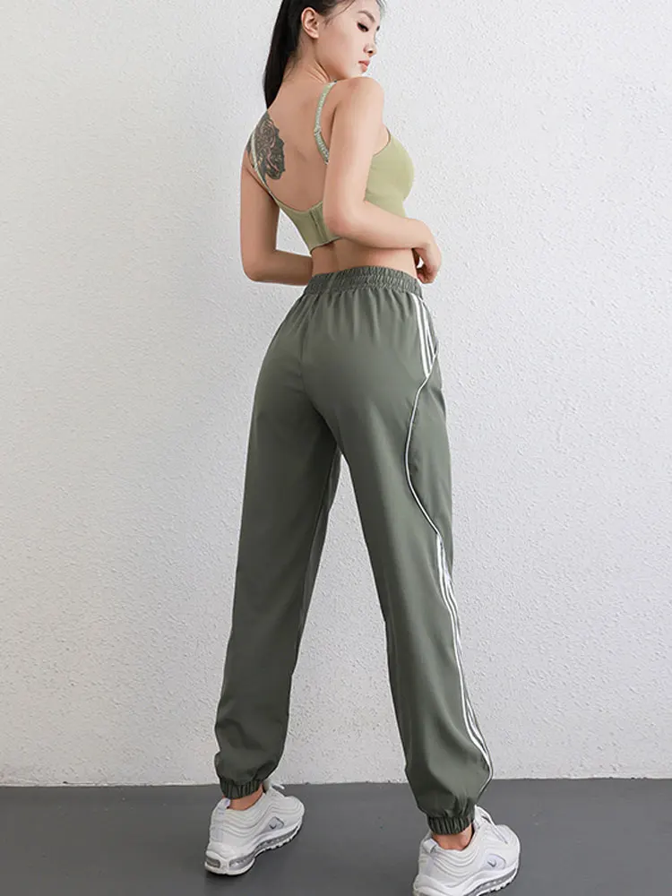 Loose Running Straight Tracksuit Sweatpants - Image 21