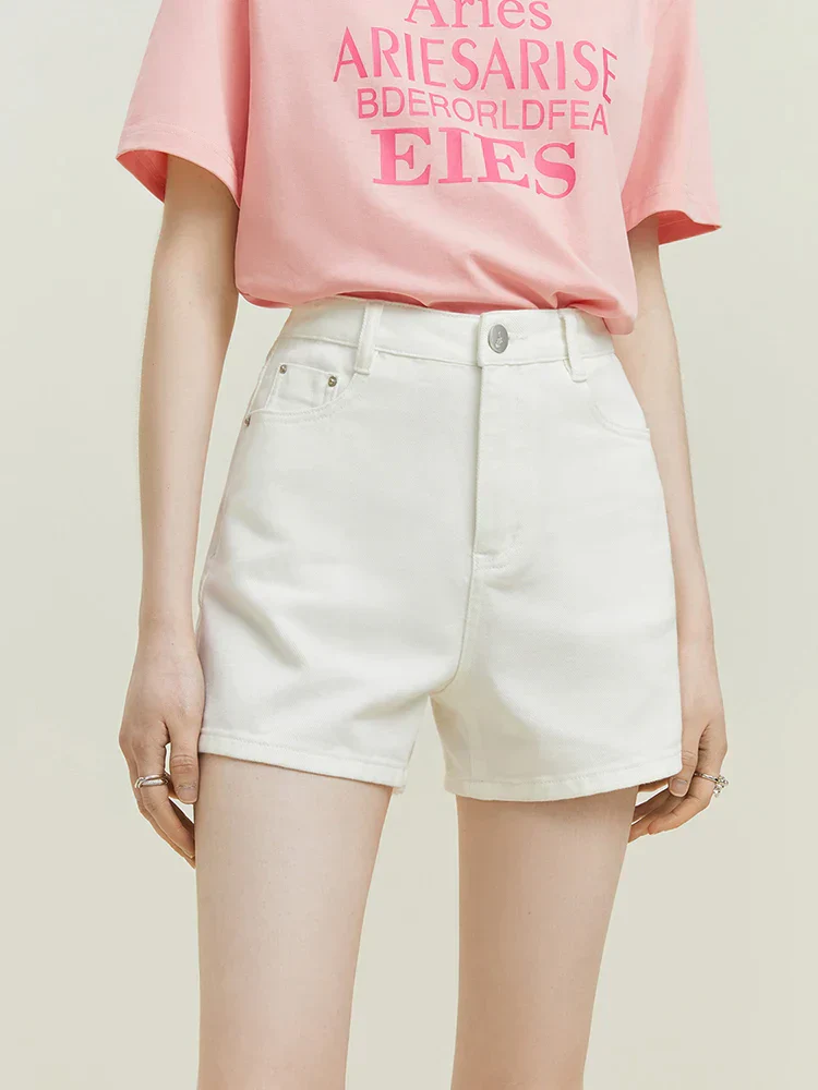 Casual Classic Denim High-street Retro Color Shorts - Image 2