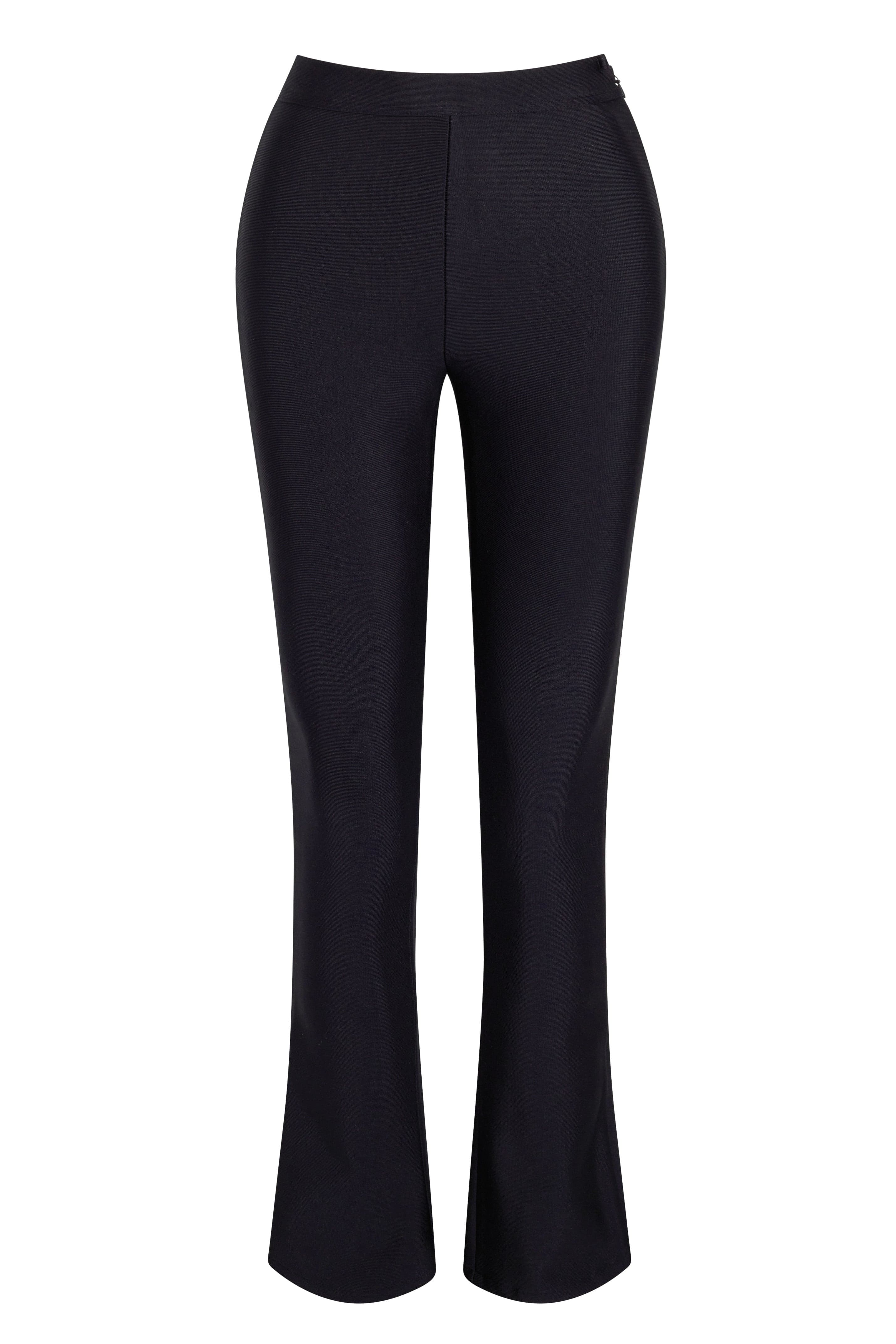 Haze High Waist Trendy Bandage Pants - Black - Image 11