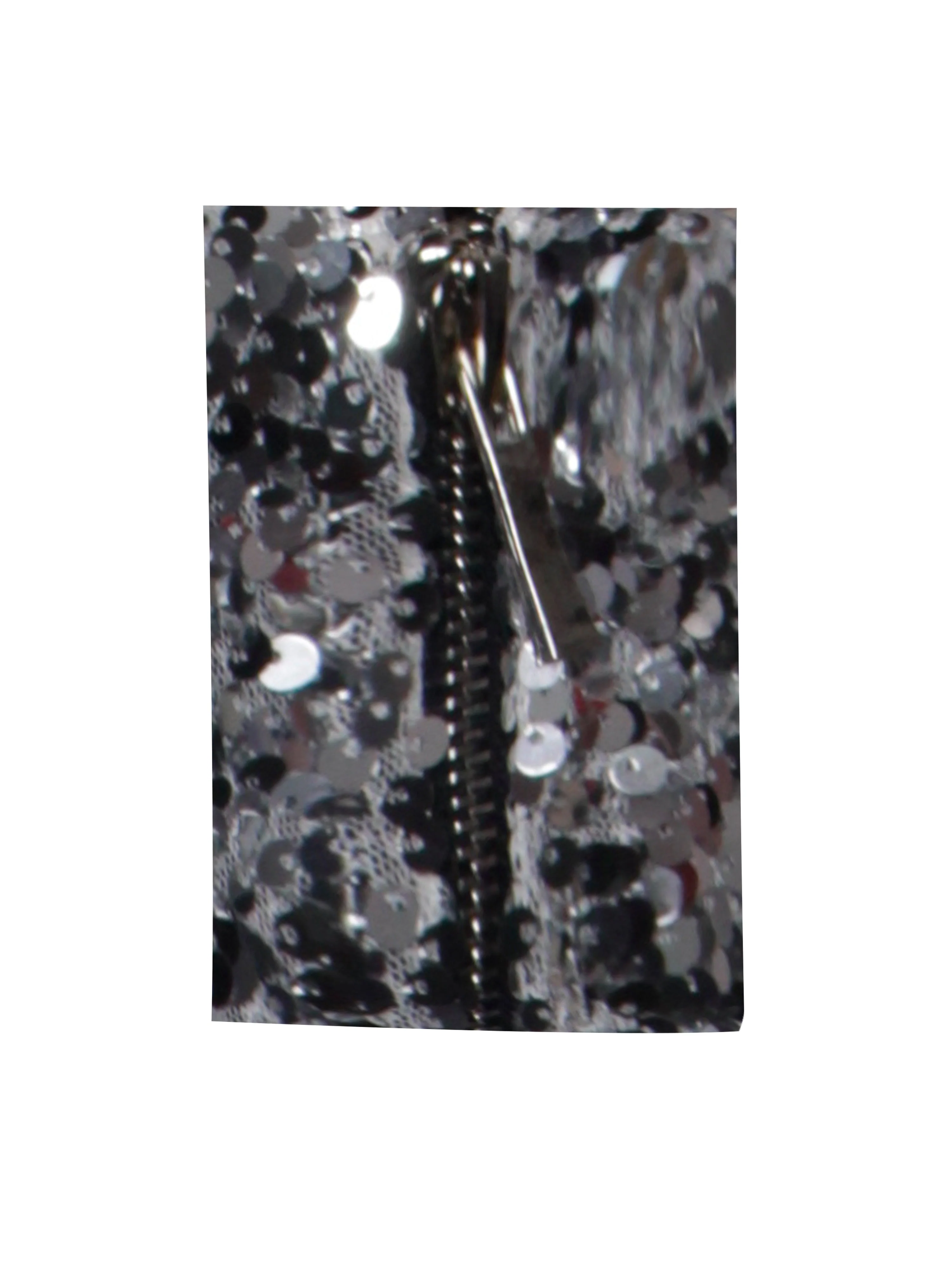 Skylynn Sequin Black Charming One Sleeve Blazer Romper - Image 30