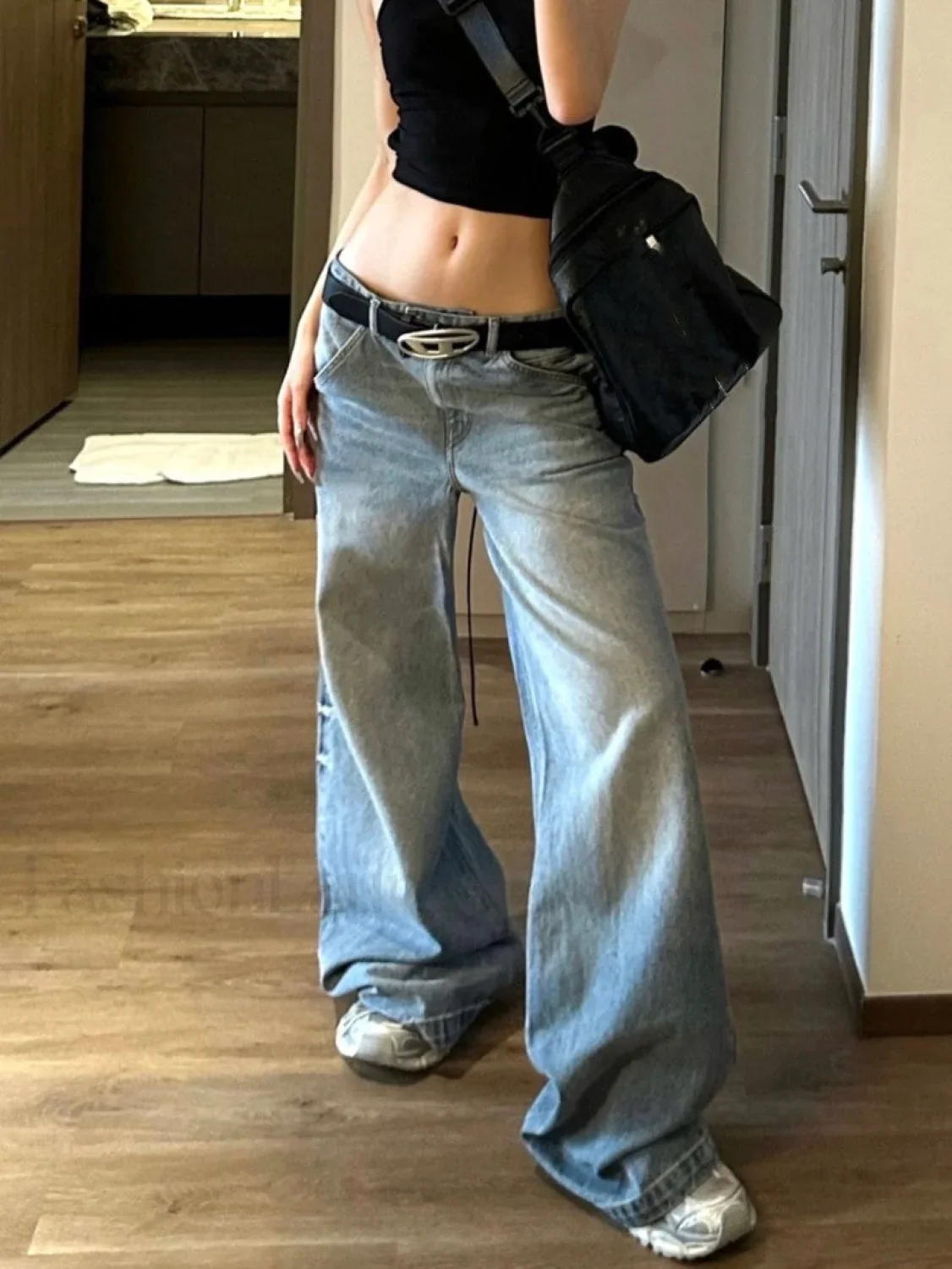 Vintage Straight Graceful Loose Boyfriend Jeans - Image 6