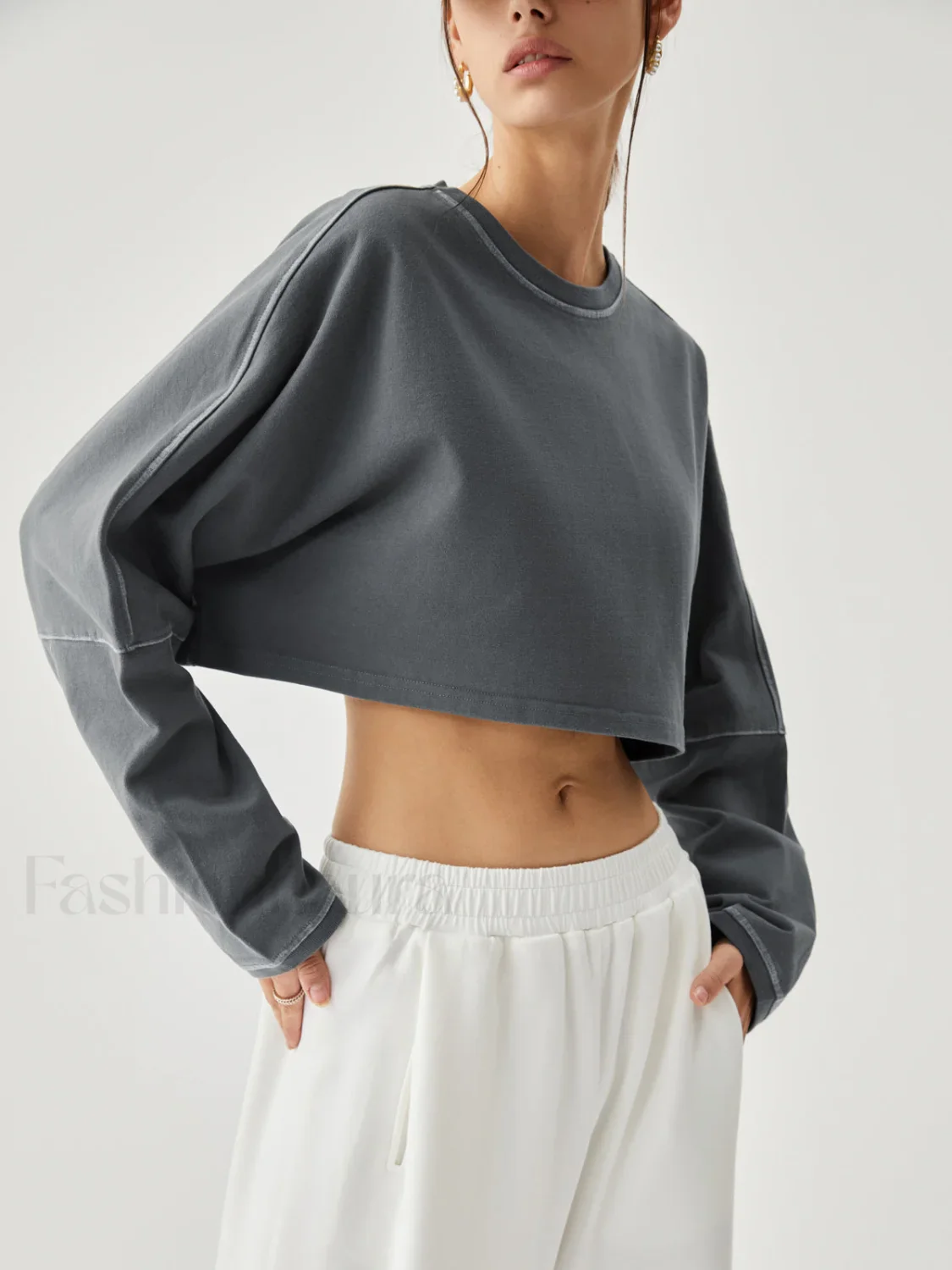 Living Easy Graceful Crop Sweatshirt - Image 12