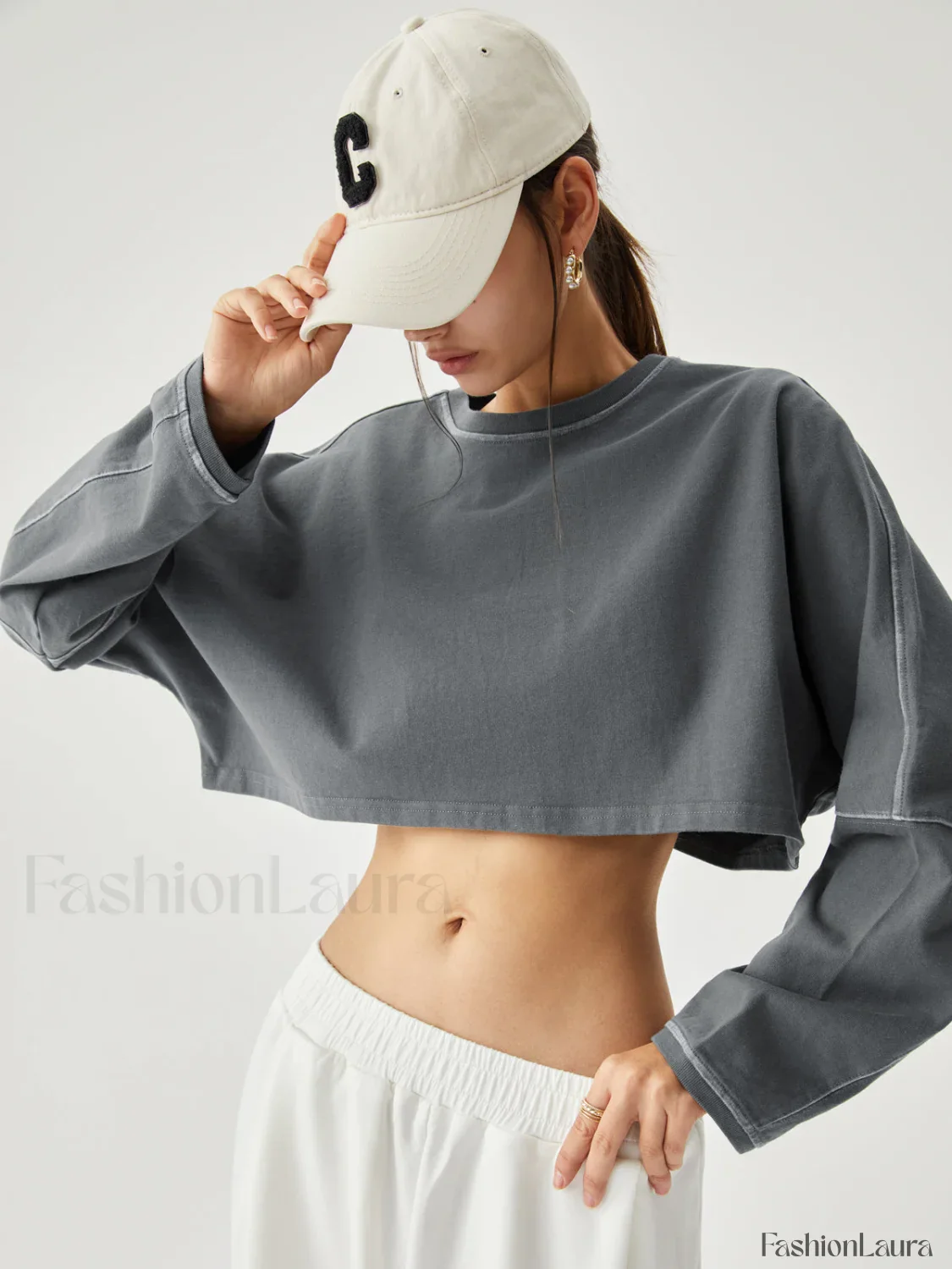Living Easy Graceful Crop Sweatshirt - Image 21