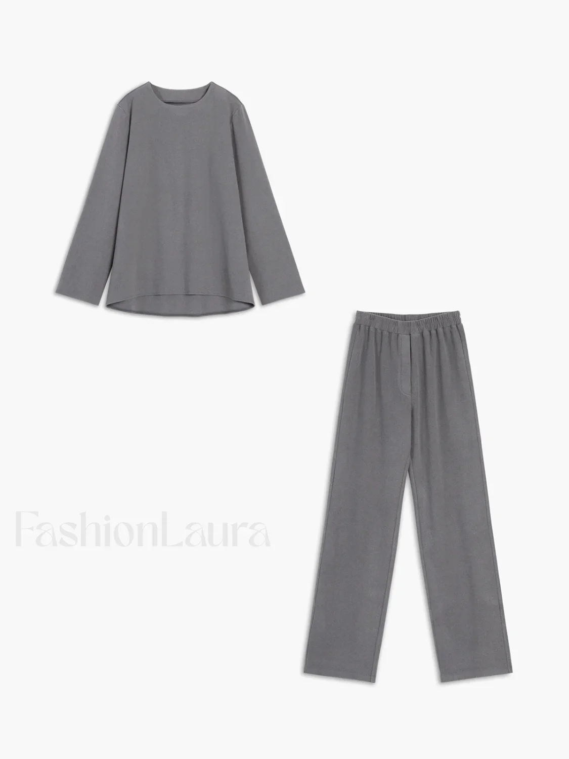 Let's Get Cozy Trendy Two Piece Pants Set - Image 3