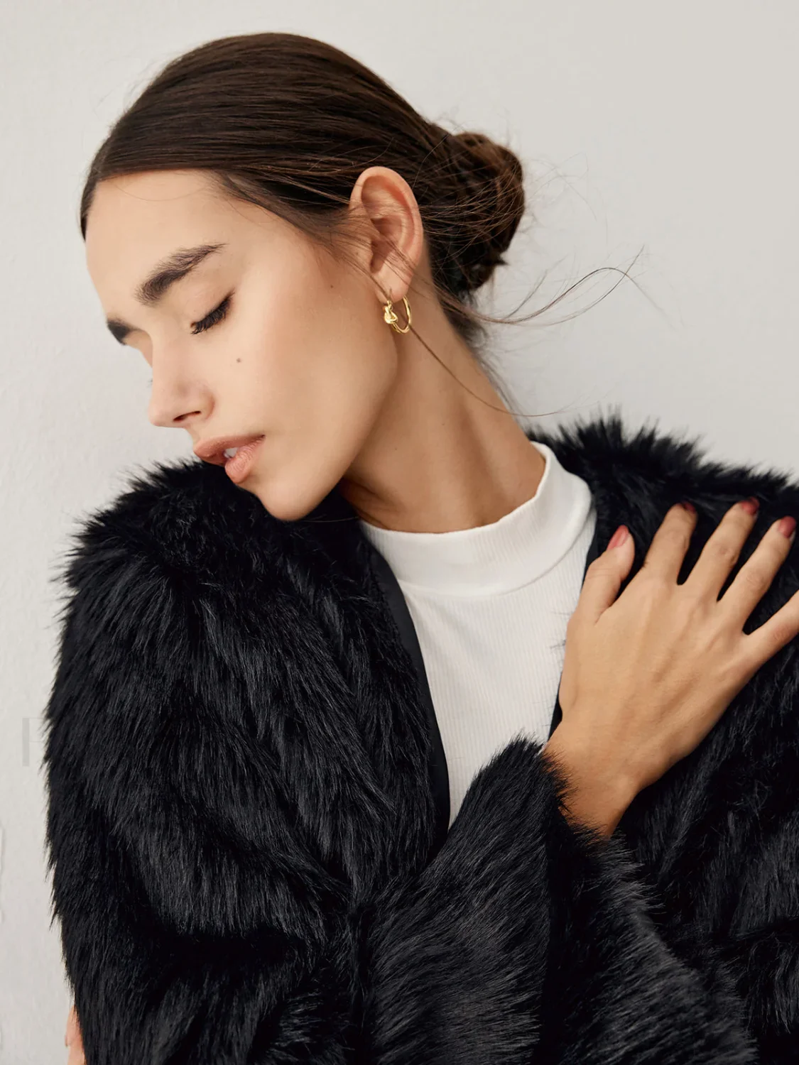 Leisure Faux Graceful Fur Jacket - Image 8
