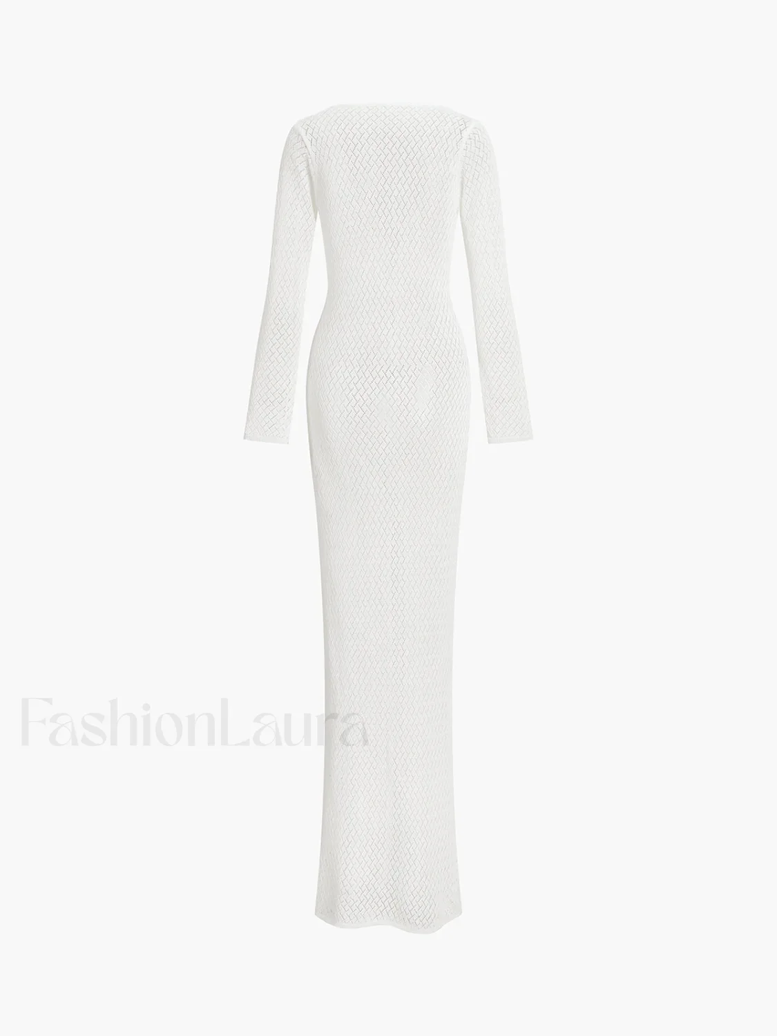 Knitted Cover Graceful Up Beach Dress - Image 11