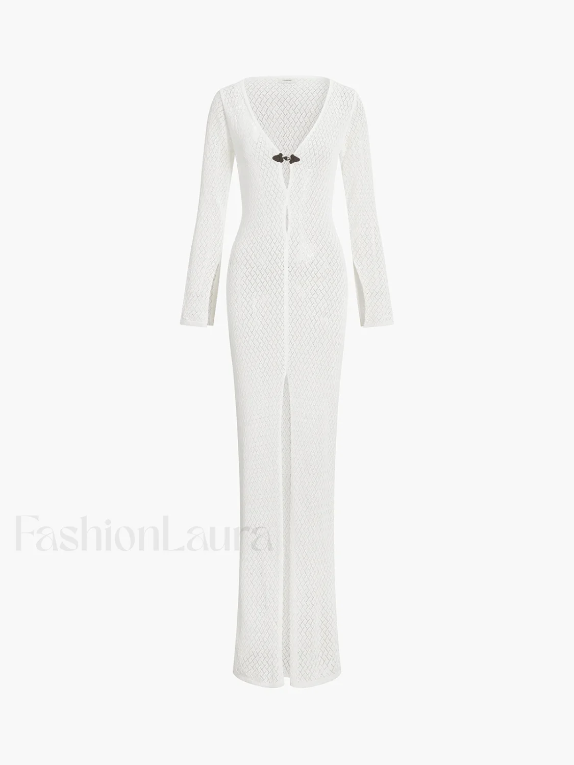 Knitted Cover Graceful Up Beach Dress - Image 12