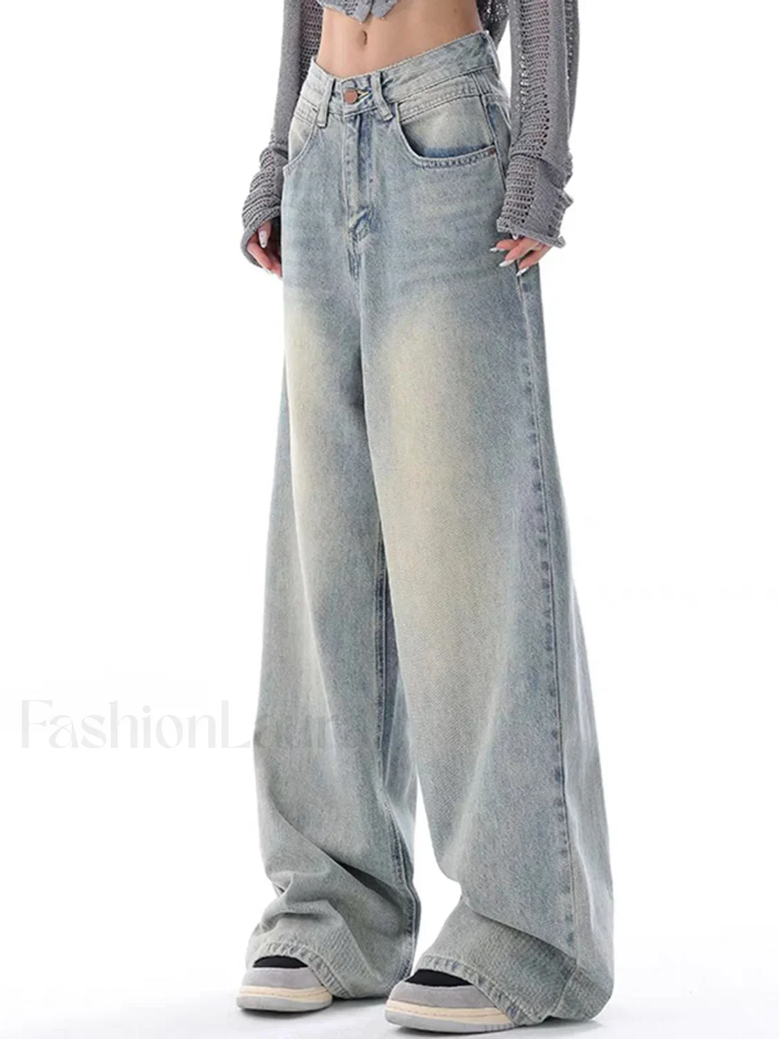 Just Like Magic Trendy Denim Boyfriend Jeans - Image 3