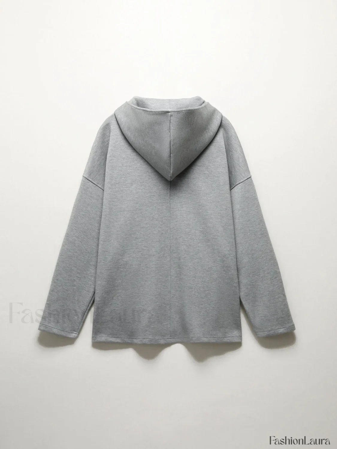 Half Zip Graceful Double Pockets Hoodie - Image 15