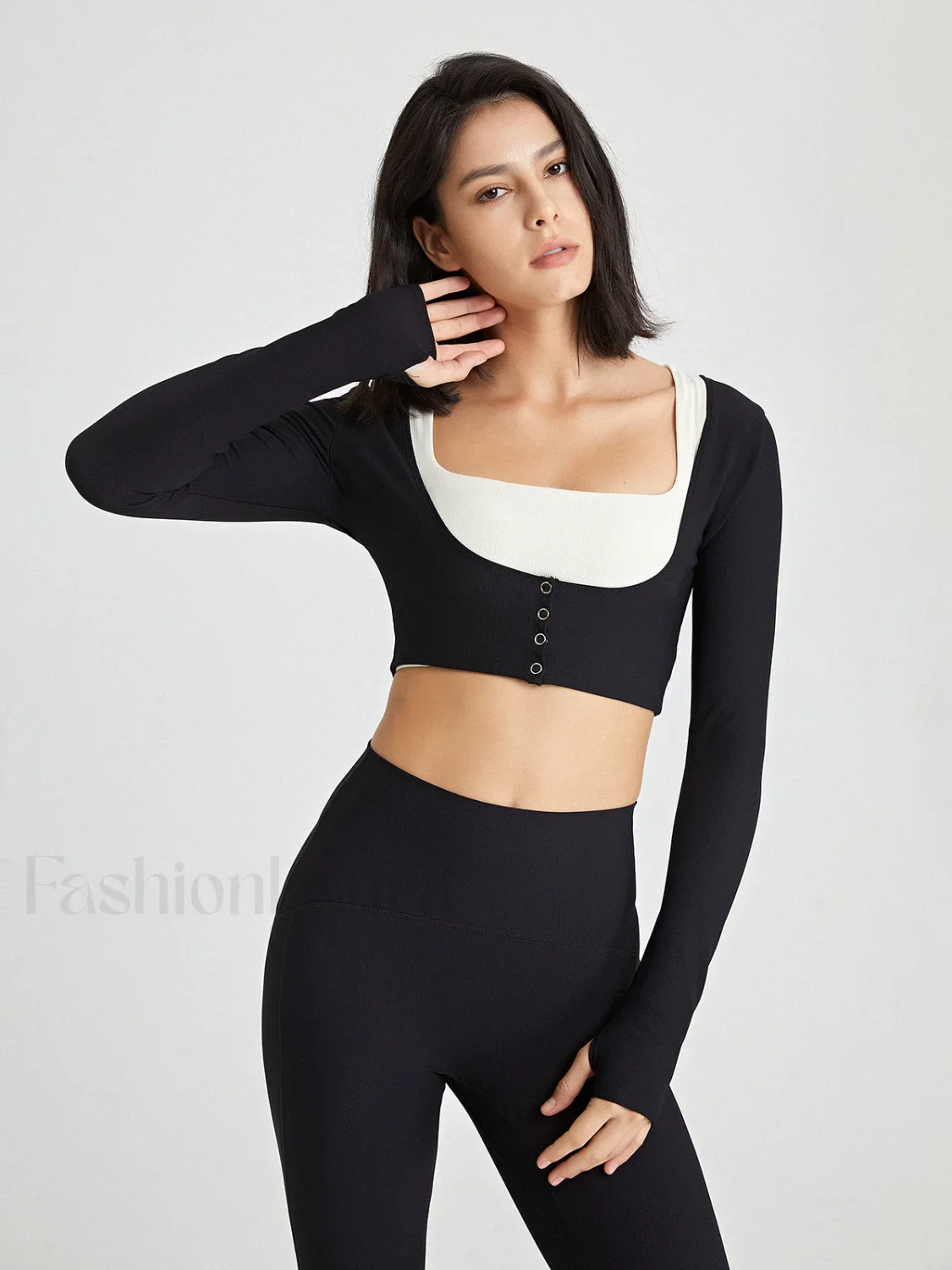 Front Charming Button Bolero - Image 3