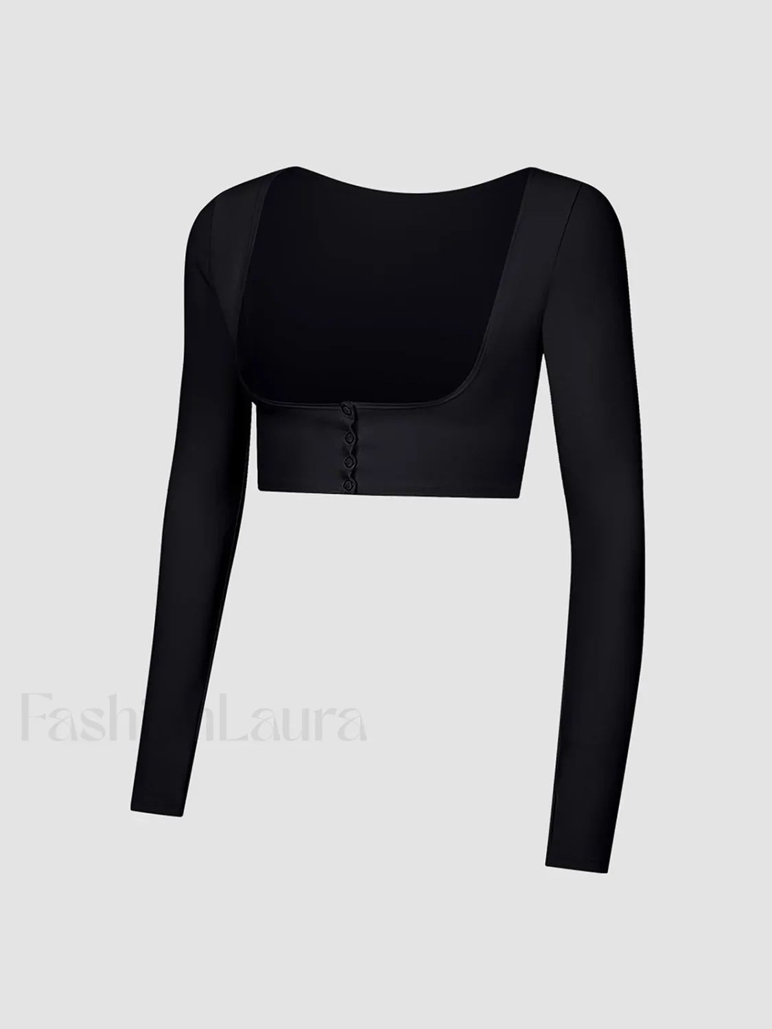 Front Charming Button Bolero - Image 7