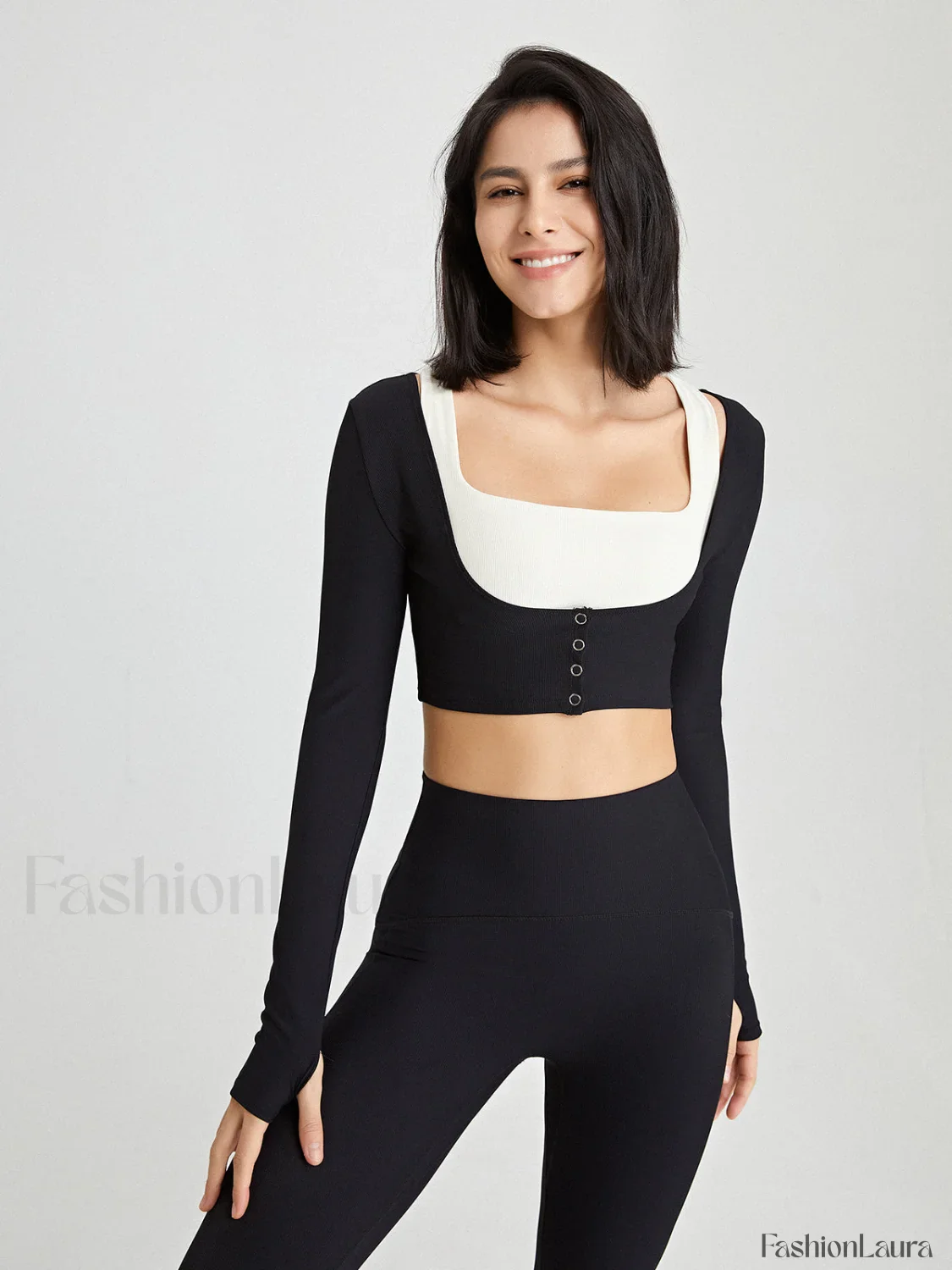 Front Charming Button Bolero - Image 9
