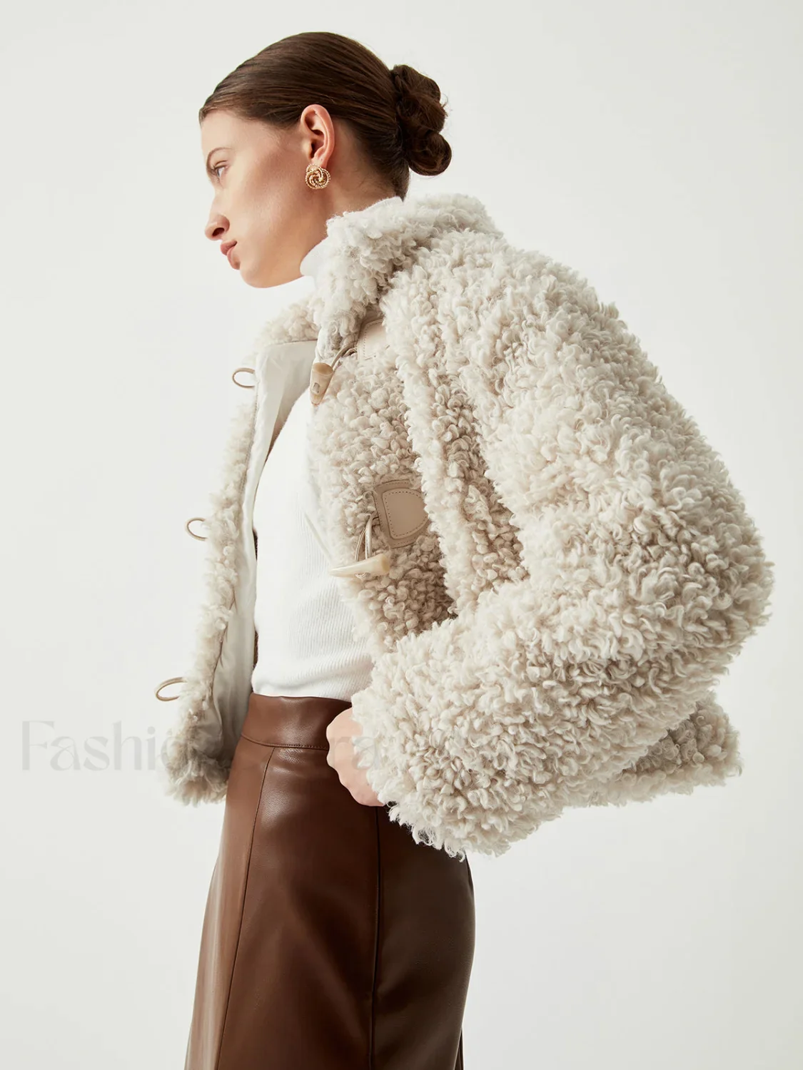 Patchwork Charming Fleece Jackets - Image 3