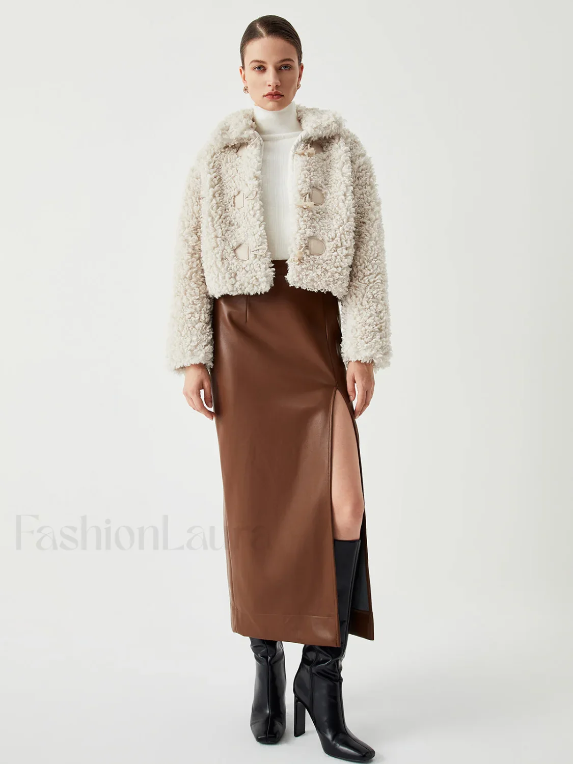 Patchwork Charming Fleece Jackets - Image 9