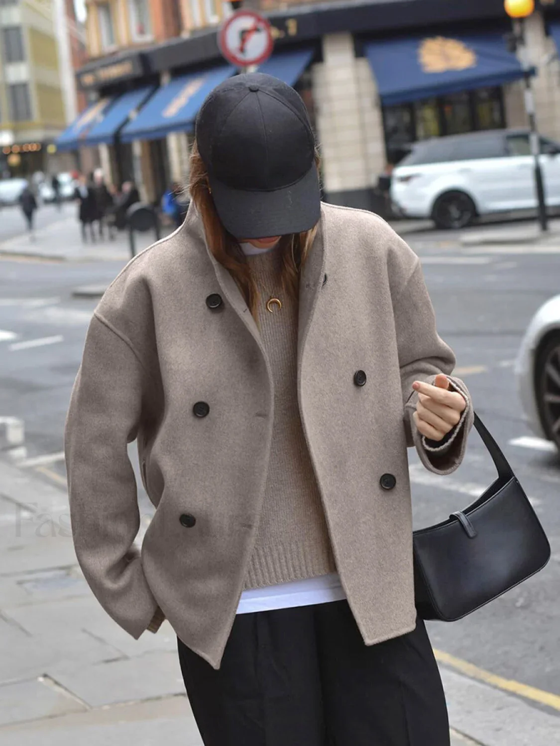 Oversized Charming Button-Down Jacket - Image 3