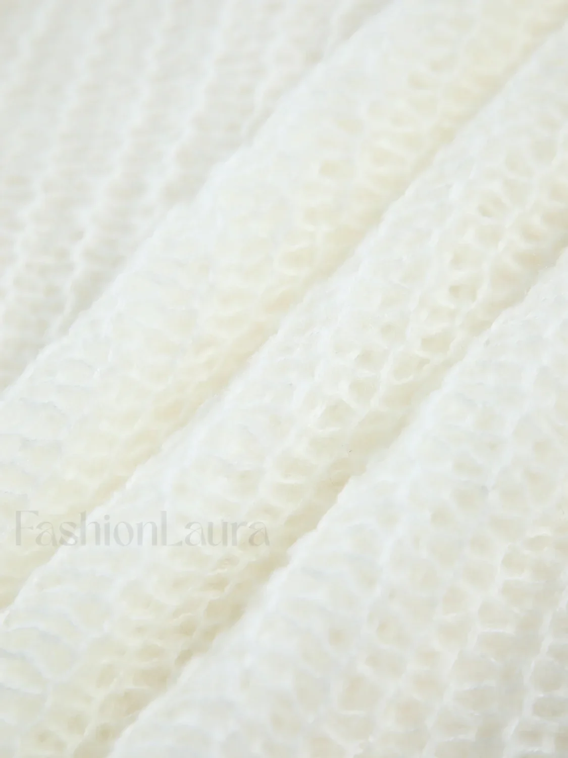 Open Knit Graceful Oversized Sweater - Image 2