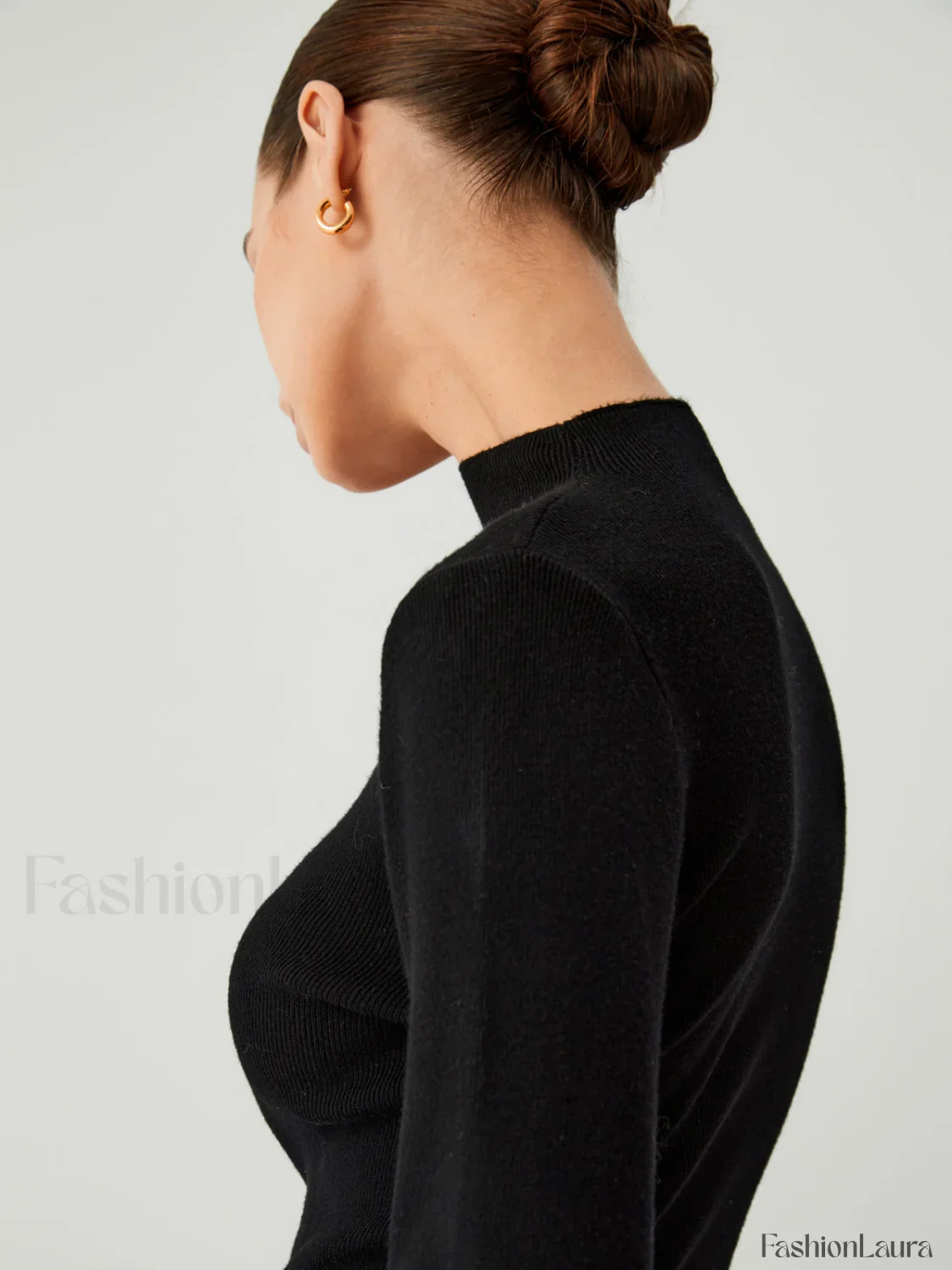 New Era Halter Cutout Modern Long Sleeve Knit Top - Image 12