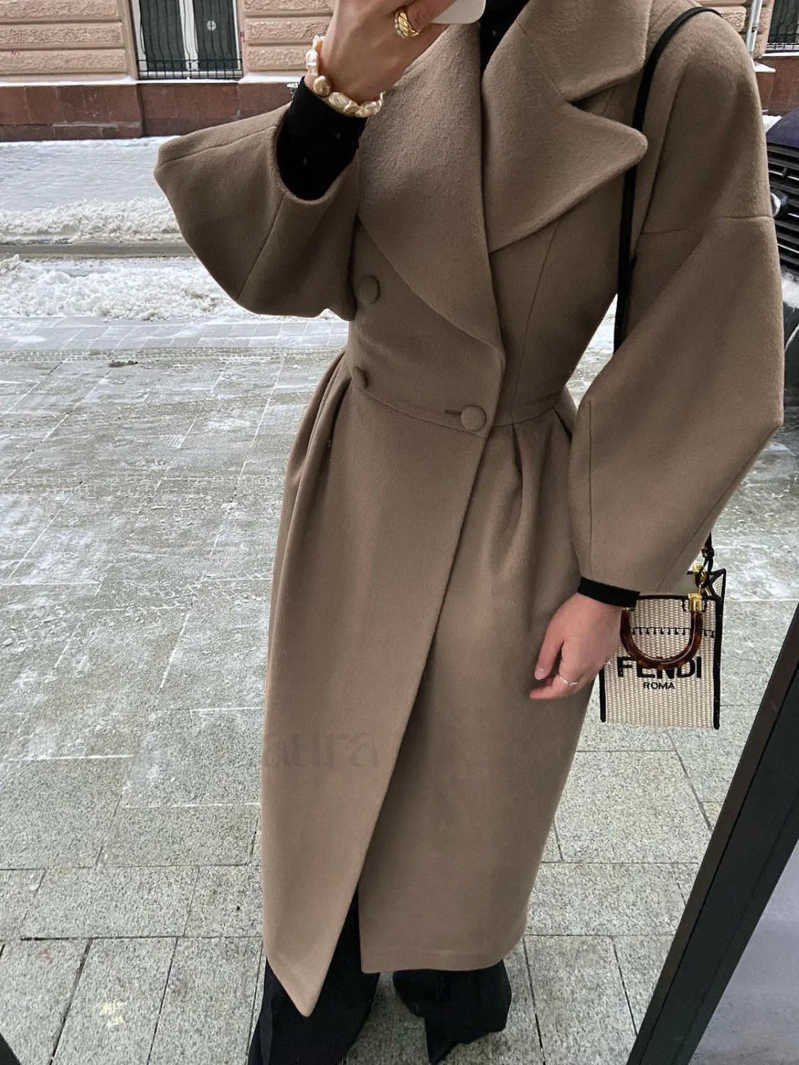 Miss Paris Graceful Trench Coat - Image 9