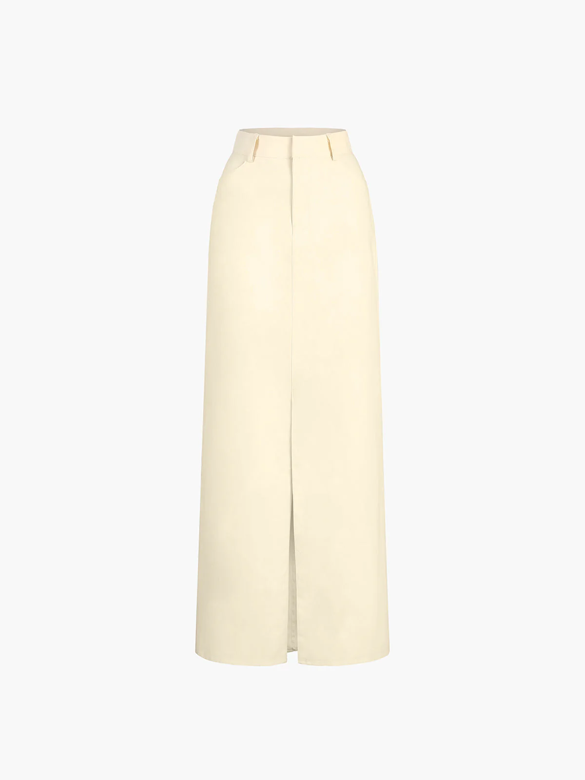 Effortless Slit Graceful Maxi Skirt - Image 2
