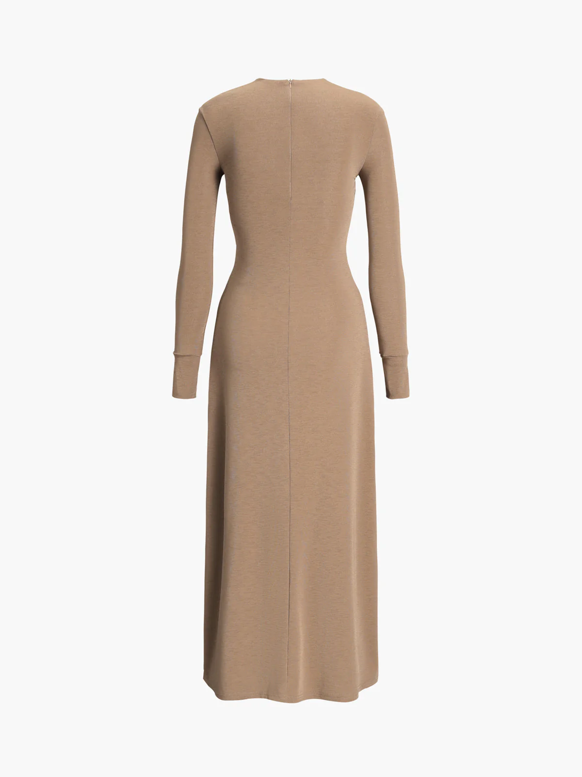 Criss Cross Cut Trendy Out Long Dress - Image 10