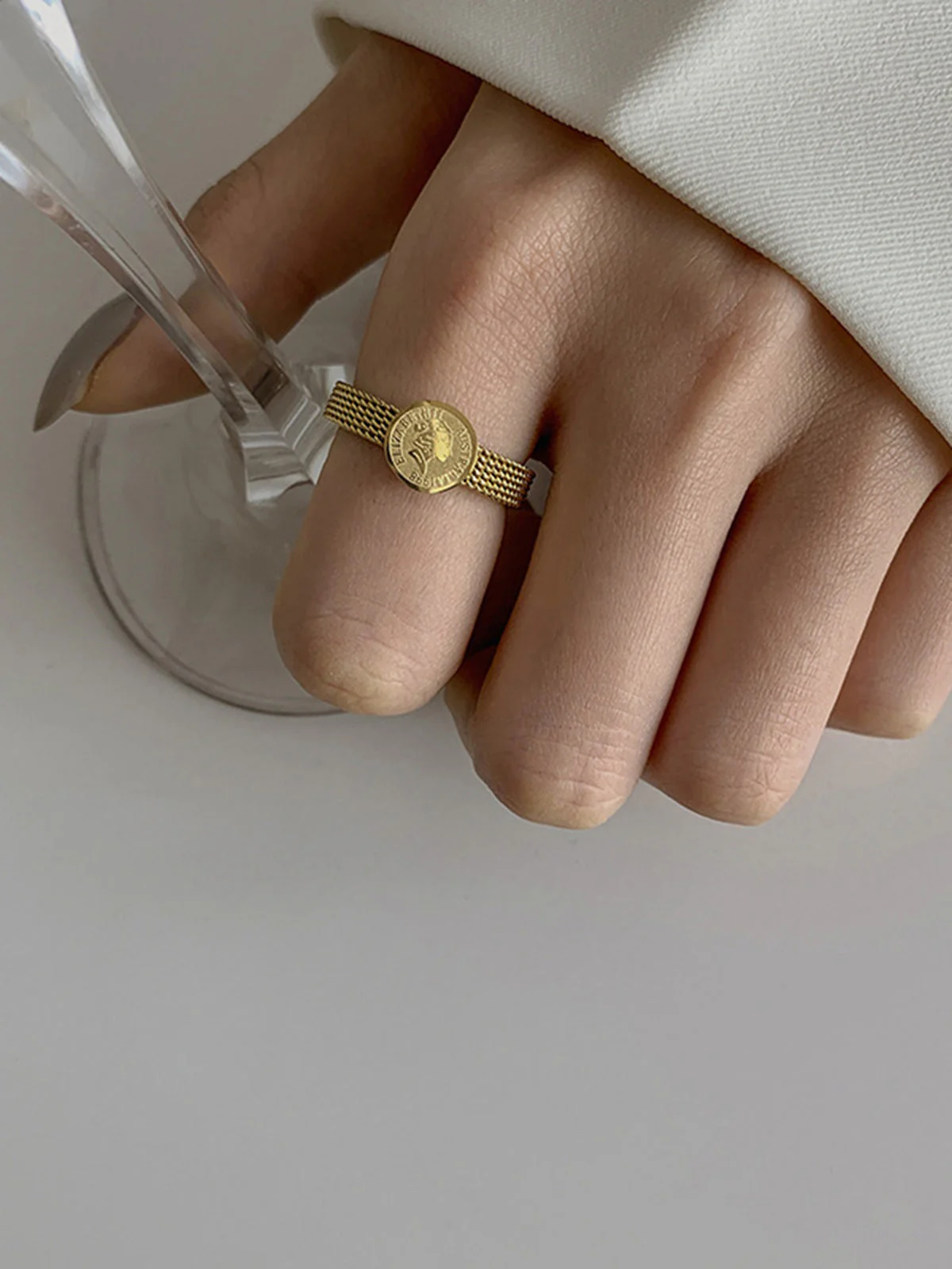 Coin Charming Decor Ring - Image 5