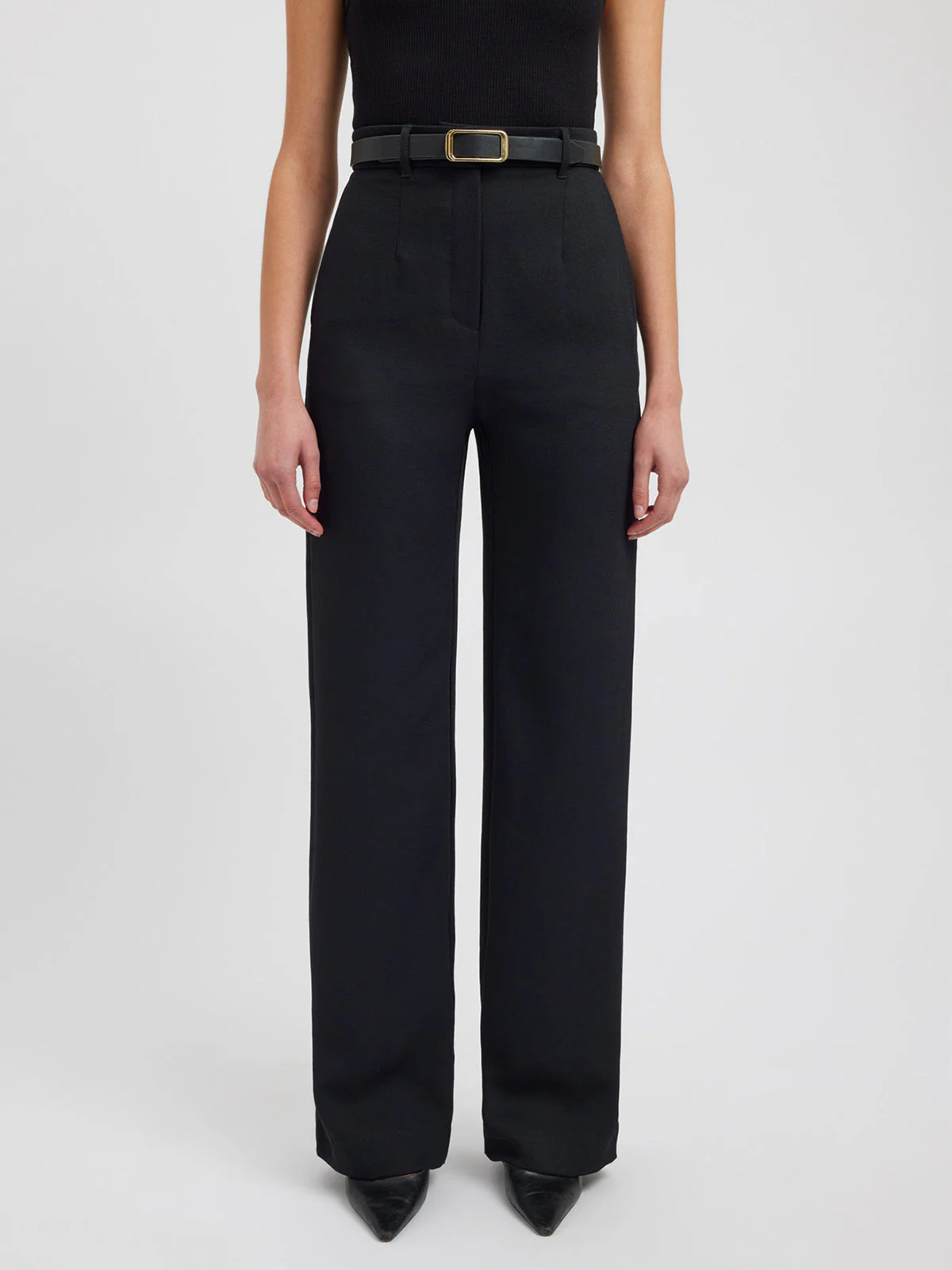 Business Casual Straight Trendy Leg Dress Pants - Image 6