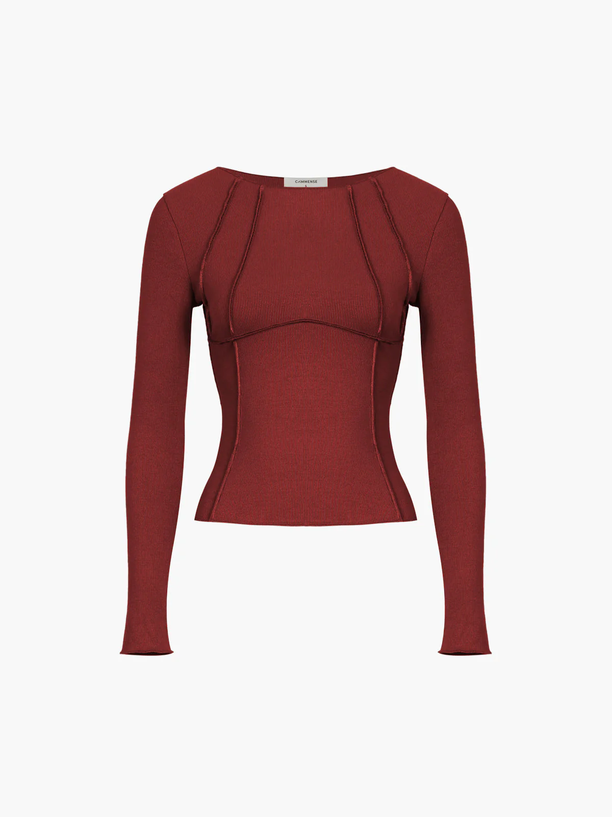 Basic Piping Graceful Long Sleeve Top - Image 10