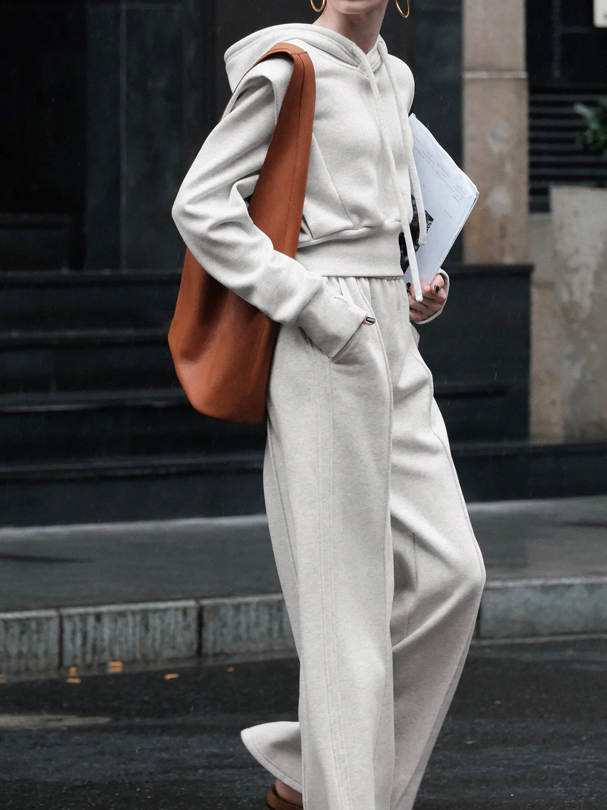 Athleisure Charming Drawstring Hoodie - Image 9