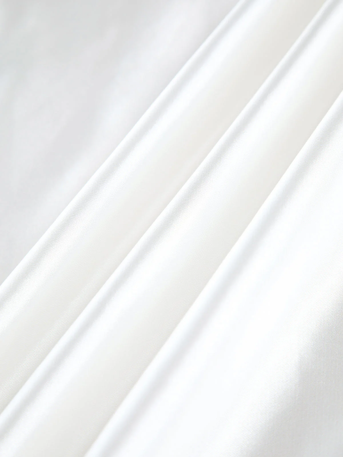 Zippered Satin Graceful A-Line Midi Skirt - Image 19