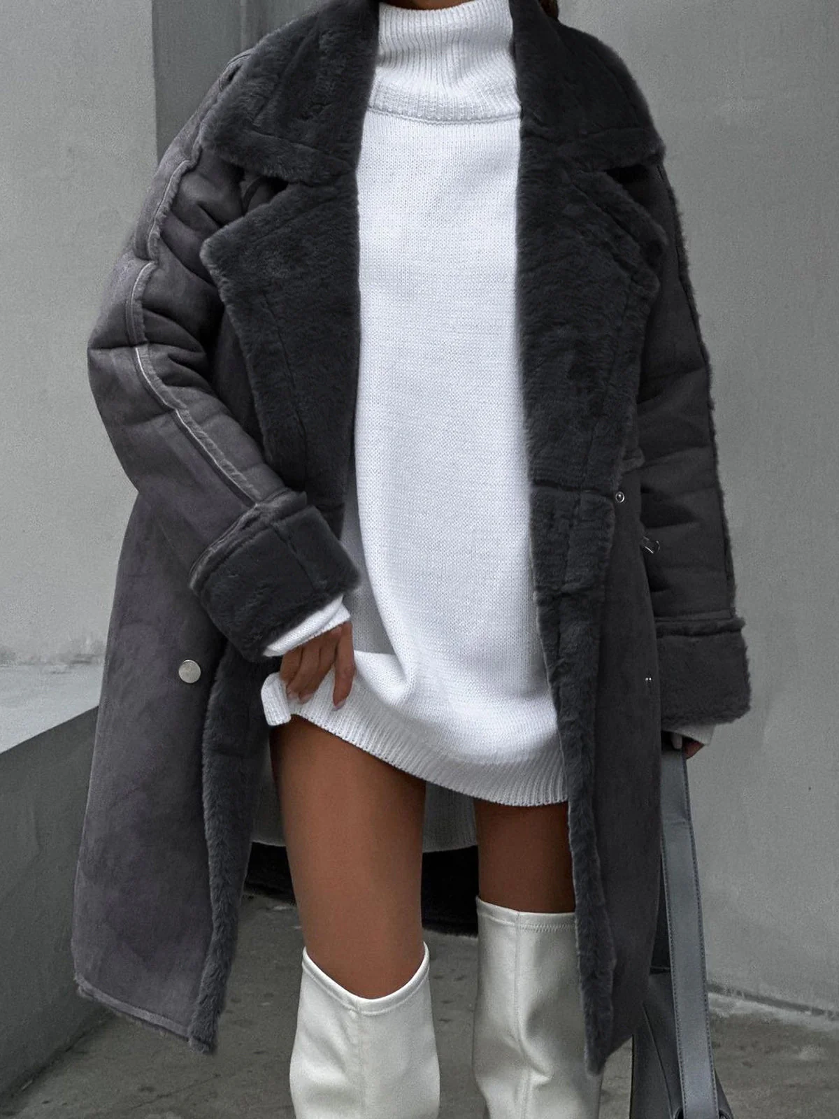 Warm Embrace Graceful Fleece Jacket