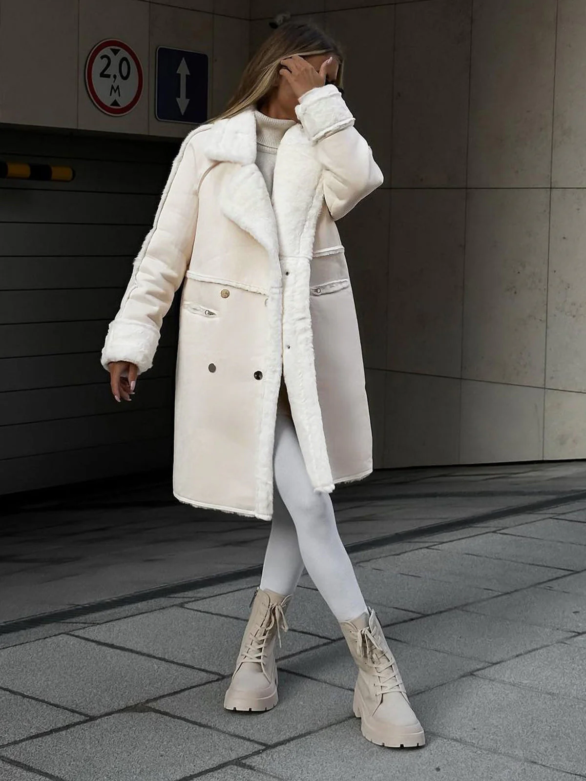 Warm Embrace Graceful Fleece Jacket - Image 10