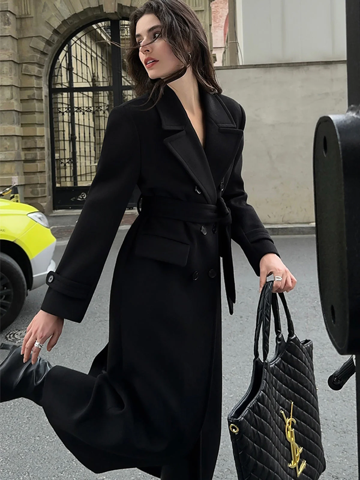 Tweed Charming Wool Coat - Image 3