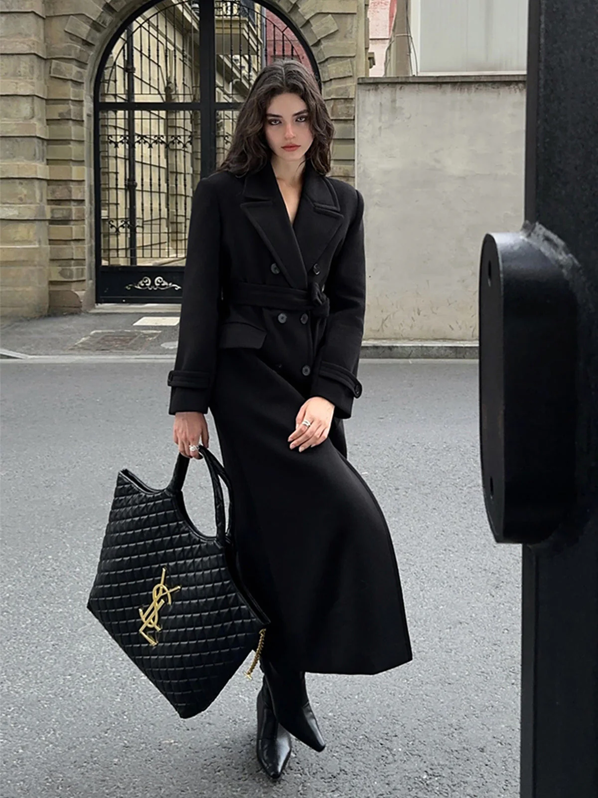 Tweed Charming Wool Coat - Image 4